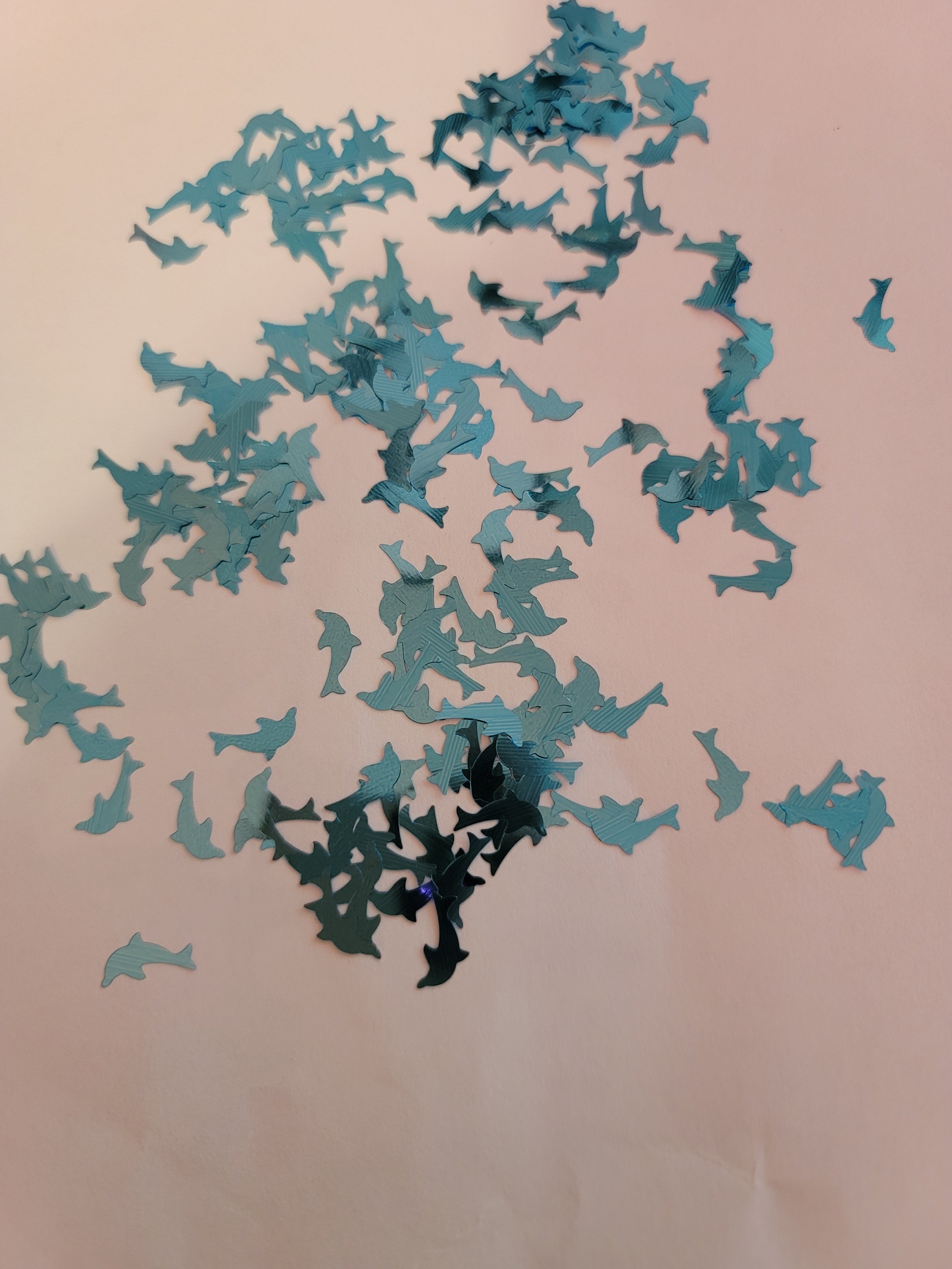 Shape Glitter- Dolphins