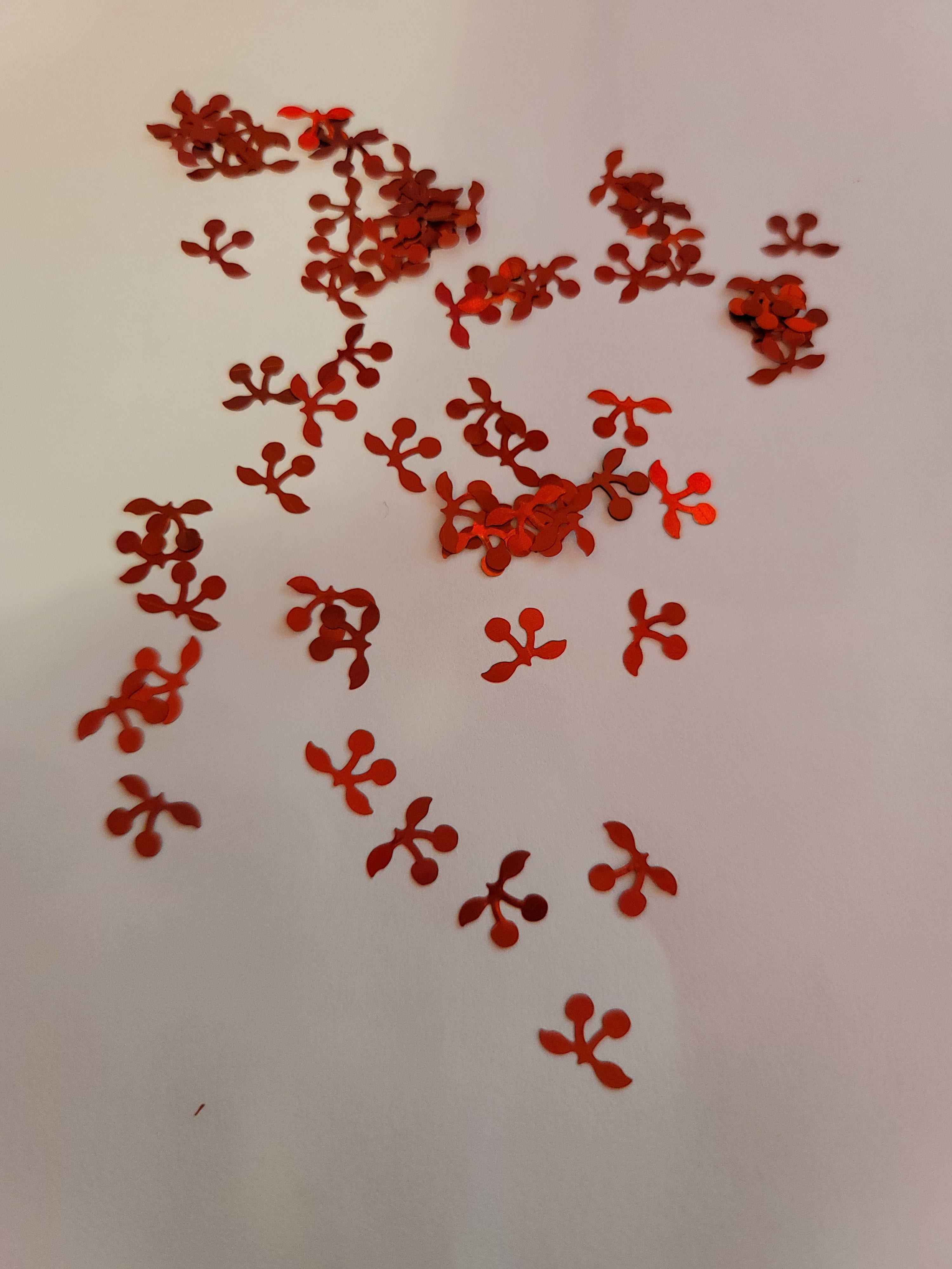 Shape Glitter- Cherries
