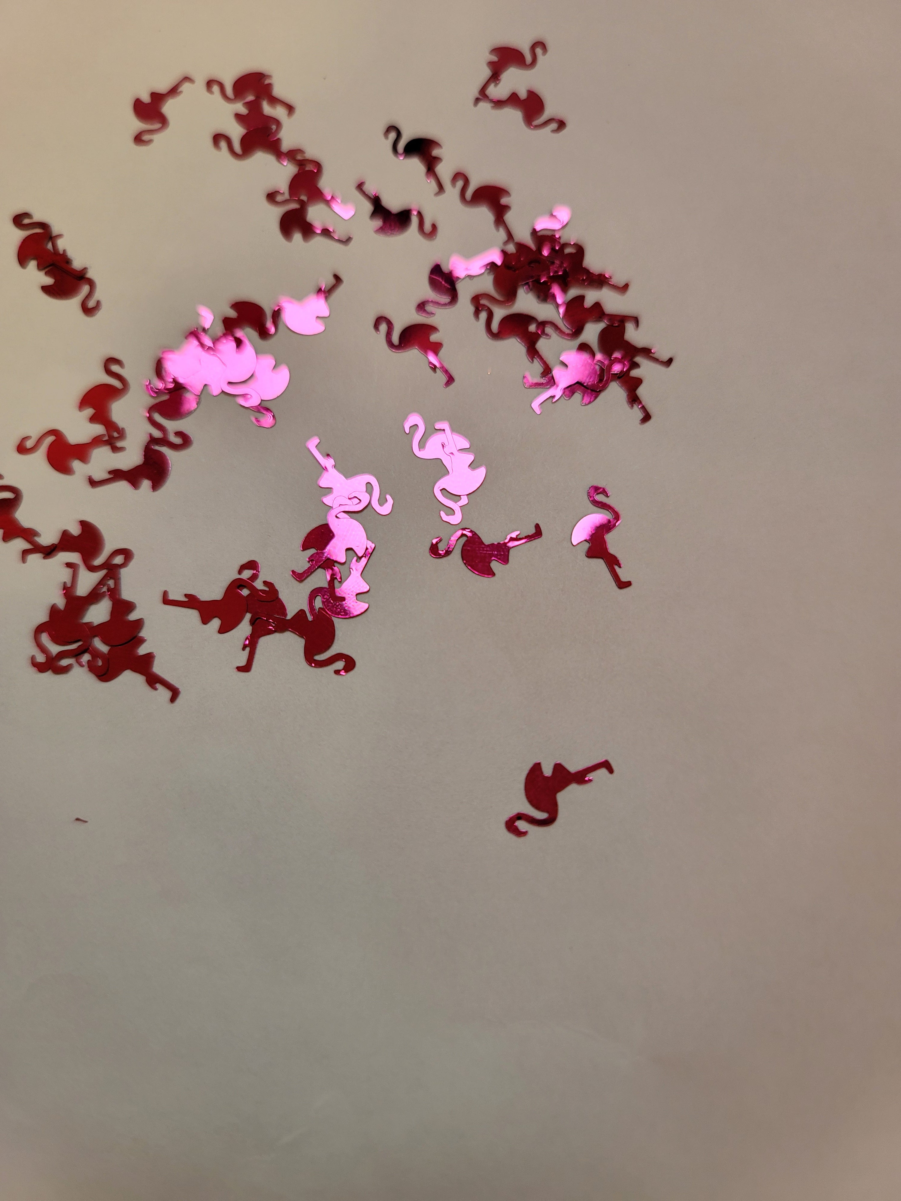 Shape Glitter- Hot Pink Flamingo