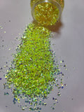 Bubble Glitter- Canary #1