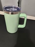 Mint 18 ounce coffee mug