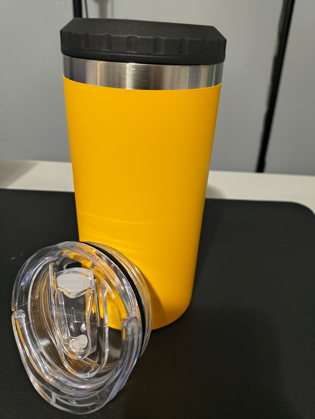 16oz -4 in 1 Powder Coated Can Cooler with Opener