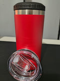16oz -4 in 1 Powder Coated Can Cooler with Opener