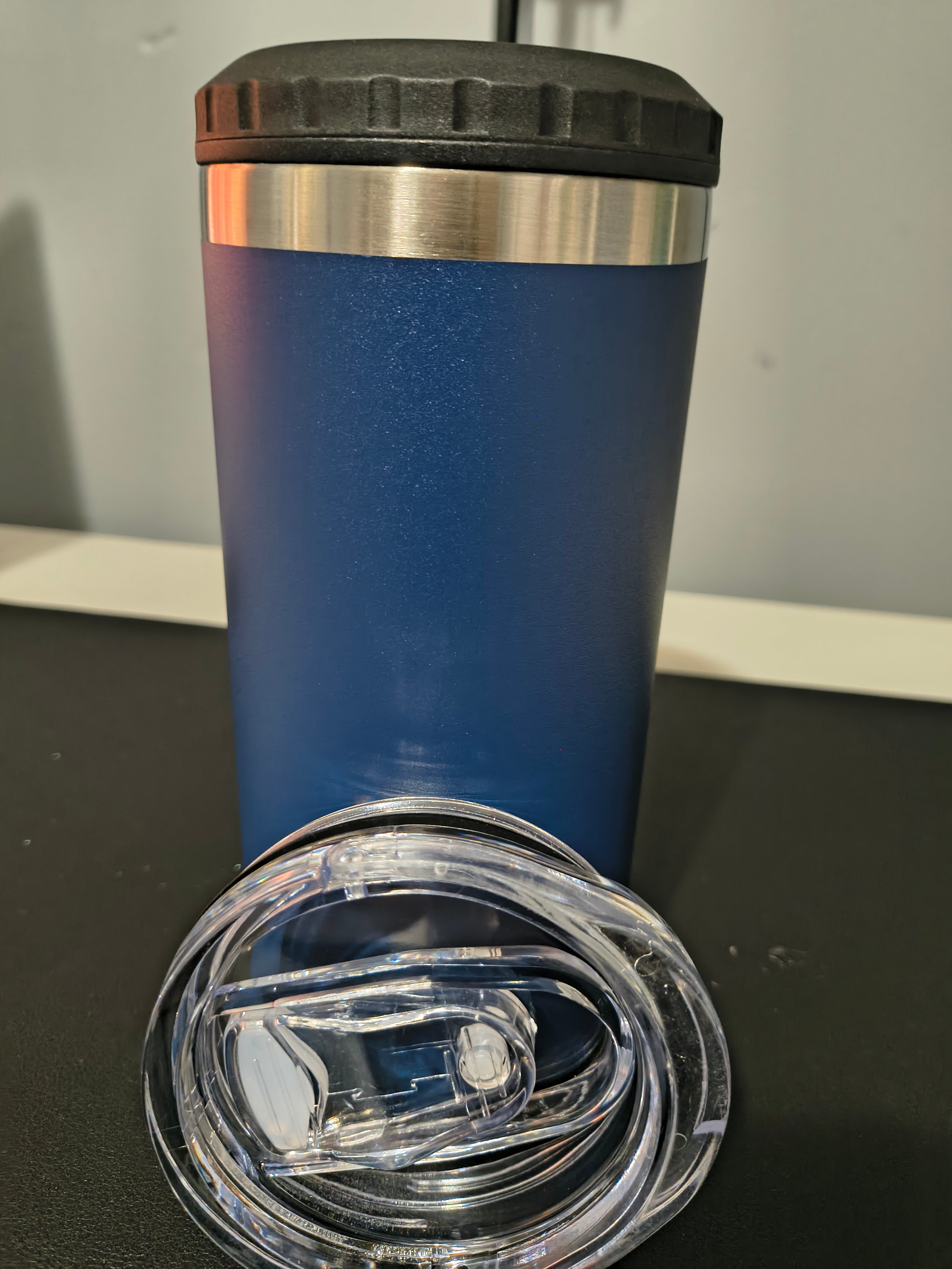 16oz -4 in 1 Powder Coated Can Cooler with Opener