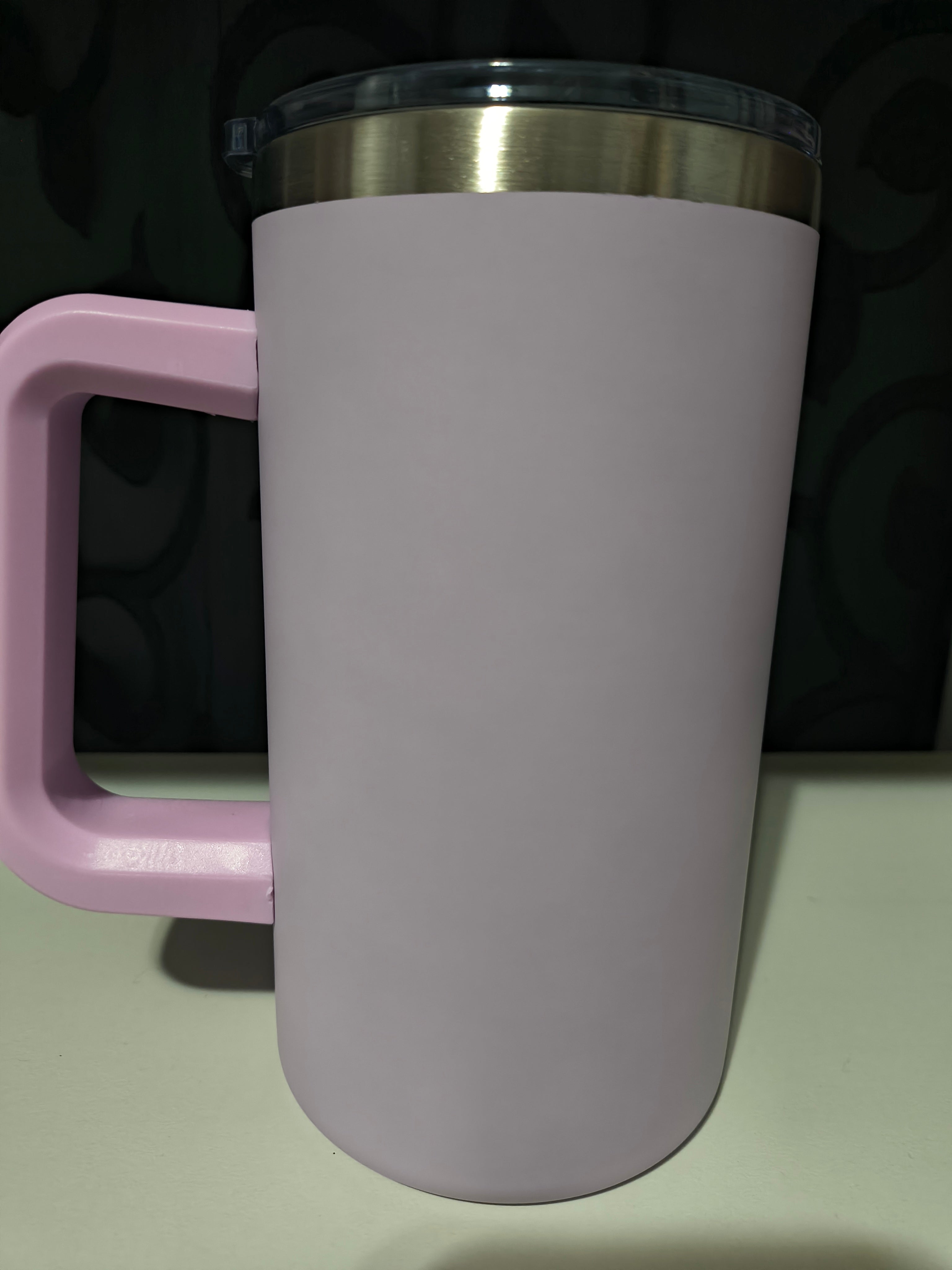 Lilac 18 ounce coffee mug