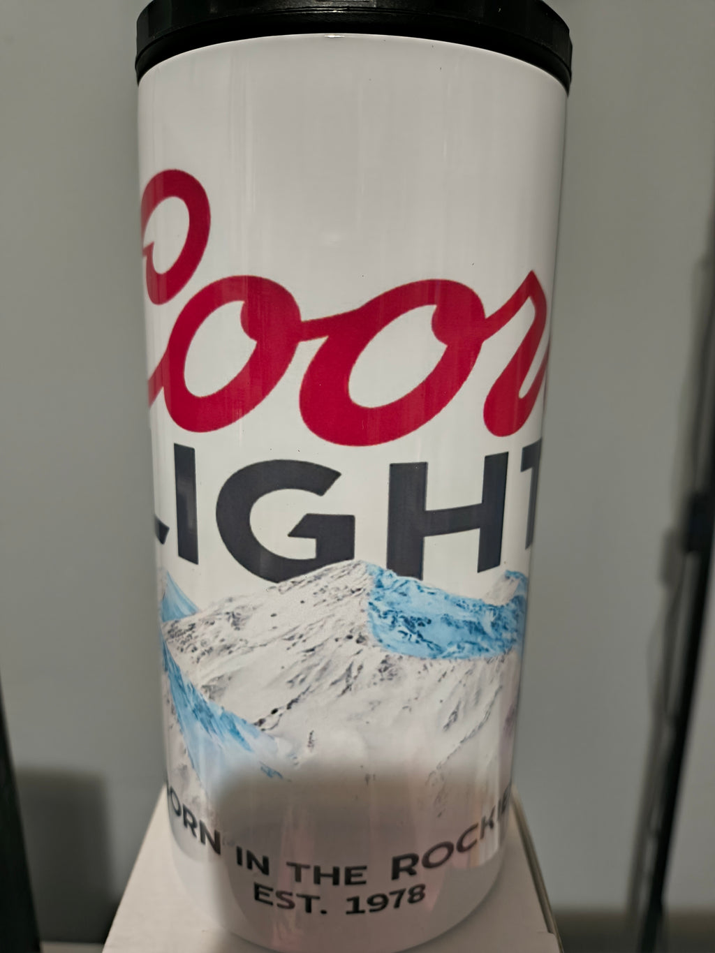 16 oz- 4 in 1 stainless steel can cooler