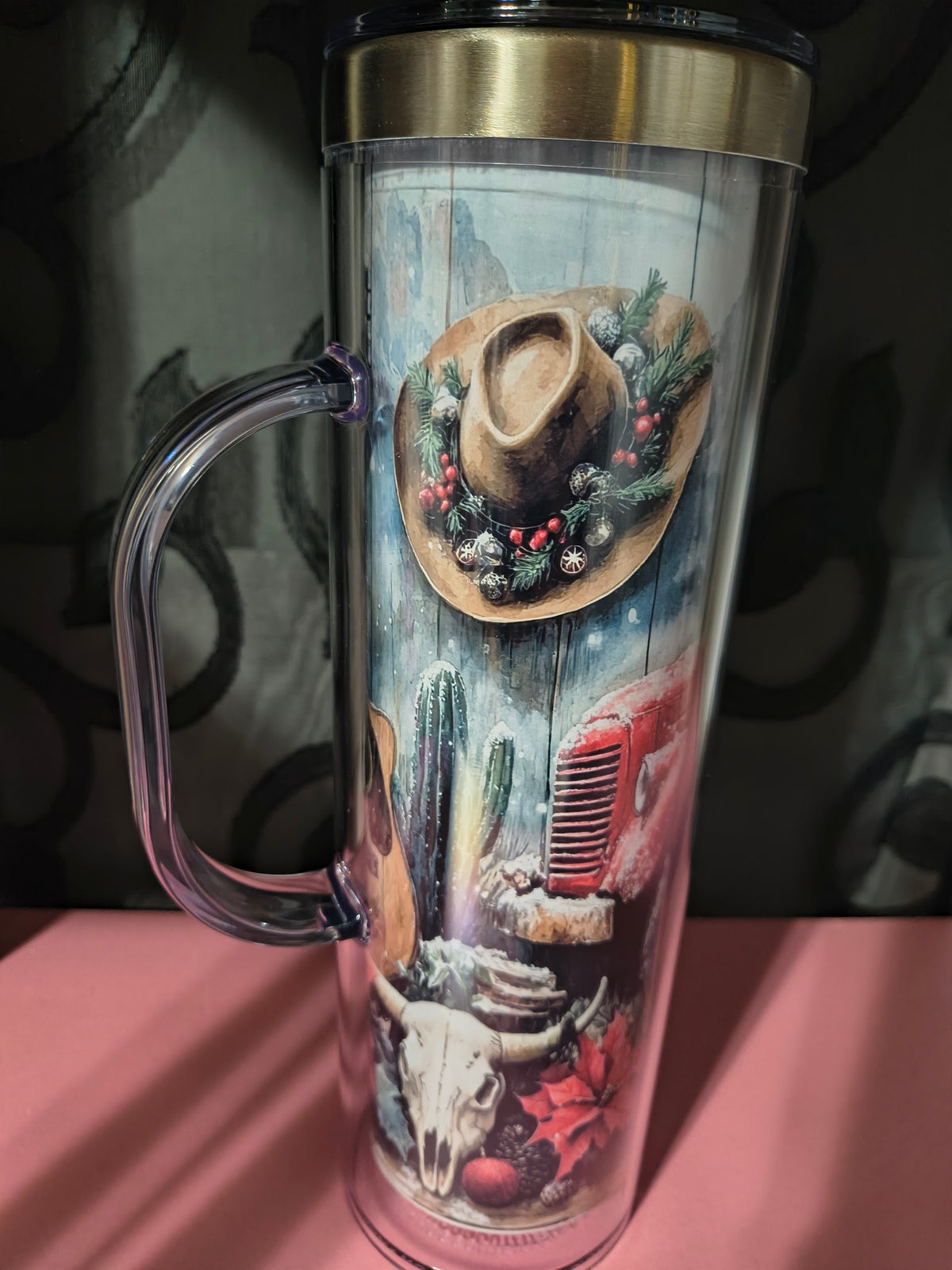 20 ounce sublimation snowglobe